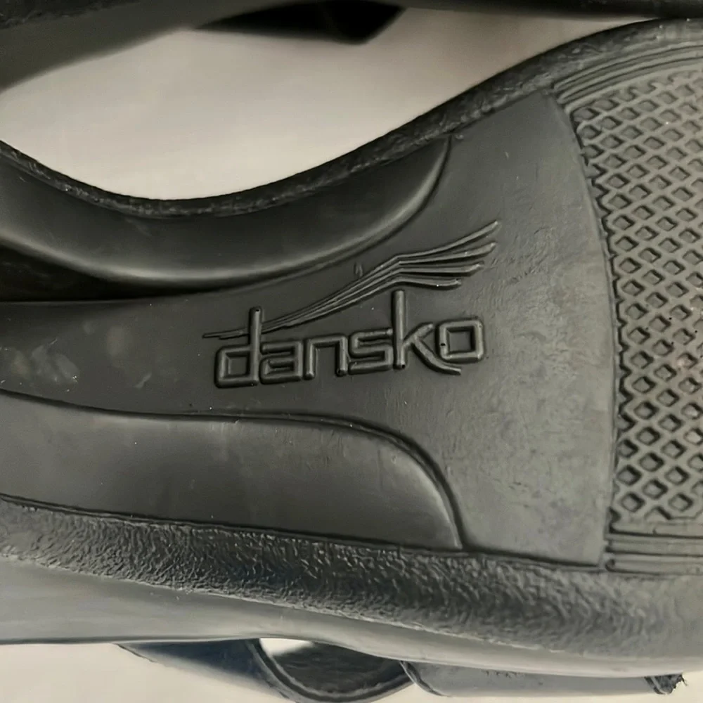 Dansko / Wedge / Leather Slip~On Sandals - Picture 10 of 13